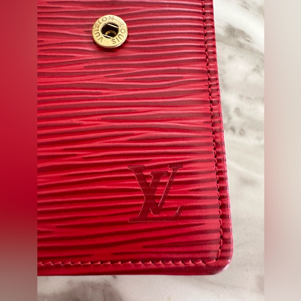 Louis Vuitton Epi Red Wallet - Picture 13 of 15